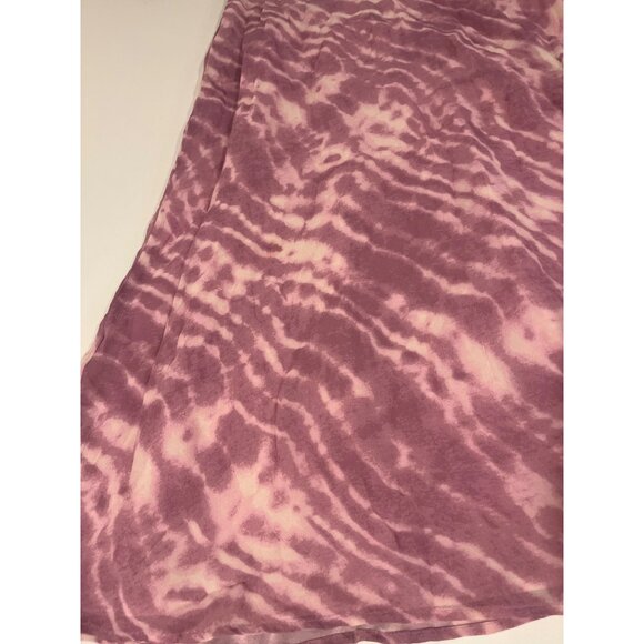 Paige Tie-Dye Midi Skirt Pink & White S - Picture 3 of 6